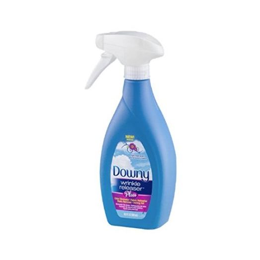 Downy Wrinkle Releaser Plus, Light Fresh Scent, 16.9 Fl. Oz. New Trigger Spray Bottle, Wrinkle Remover + Odor Eliminator + Fabric Refresher + Static 