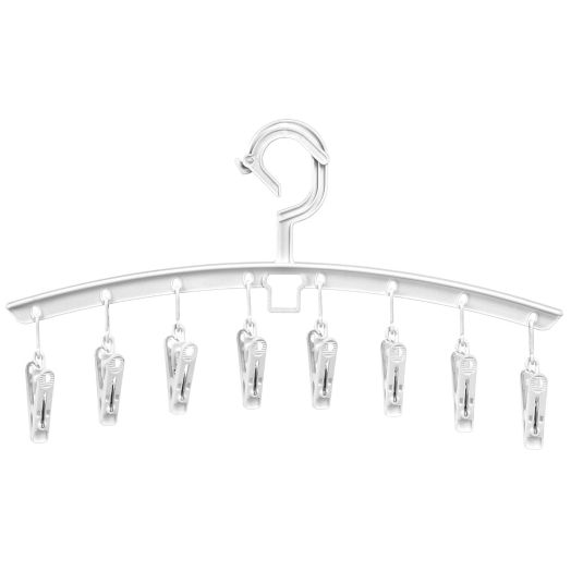 Whitmor 6027-533 Designer Plastic Clip and Drip Add-On Hangers, Set of 3