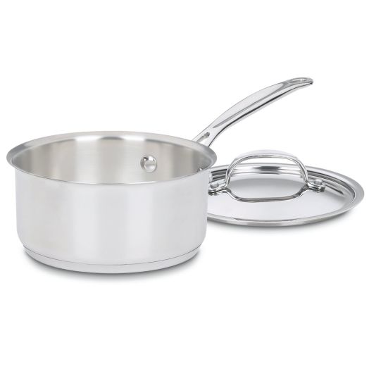 Cuisinart 719-16 Chef's Classic Stainless 1-1/2-Quart Saucepan with Cover