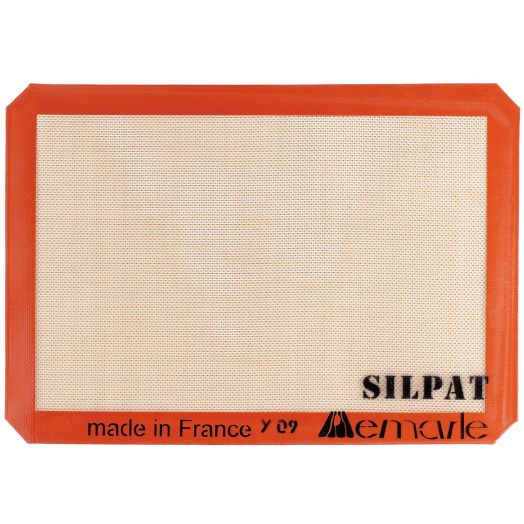 Silpat AE420295-07 Premium Non-Stick Silicone Baking Mat, Half Sheet Size, 11-5/8-Inch x 16-1/2-Inch