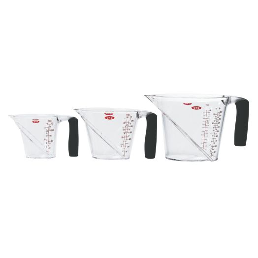 OXO Good Grips 3-Piece Angled Measuring Cup Set | OXO