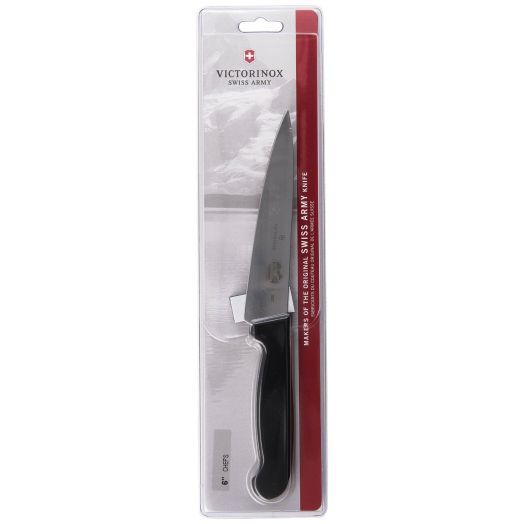 Victorinox 40570 Cutlery 6-Inch Chef's Knife, Black Fibrox Handle