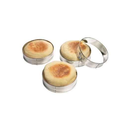 Fox Run Set of Four English Muffin Rings