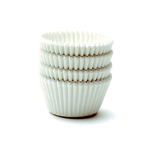 Norpro 3600 Giant Muffin Cups, White, Pack of 48