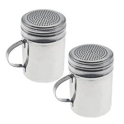 Dozenegg Stainless Steel Versatile Dredge Shaker, Set of 2