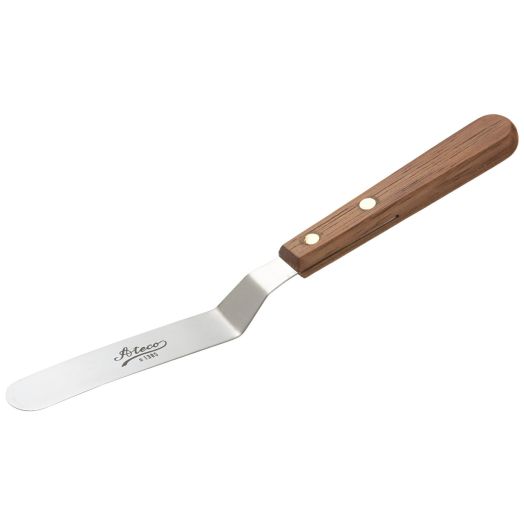 Ateco Natural Wood Small Sized Spatula, 4.5 Inch Blade