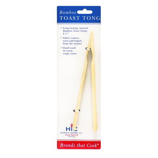 HIC Bamboo Toast Tong