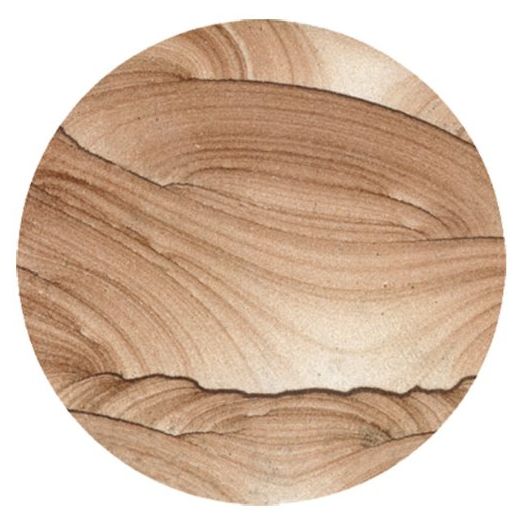 Thirsty Stone natural solid sandstone coasters