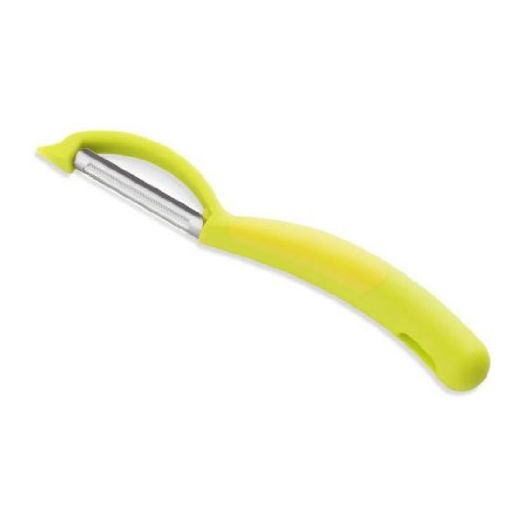 Kuhn Rikon Piranha Swivel Peeler, Green/Yellow