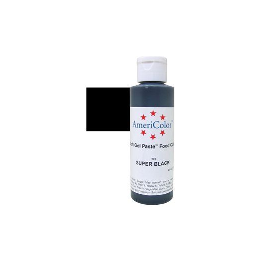 Americolor Food Color, 13.5-Ounce, Super Black