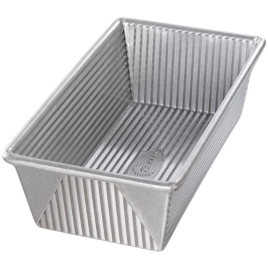 USA Pans 9 x 5 x 2.75 Inch Loaf Pan, Aluminized Steel with Americoat