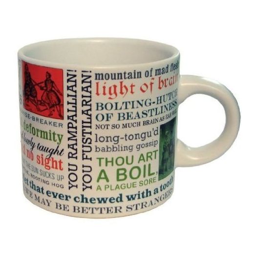 Shakespeare Insults Mug