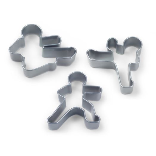 Fred and Friends NINJABREAD MEN Cookie Cutters, Set of 3