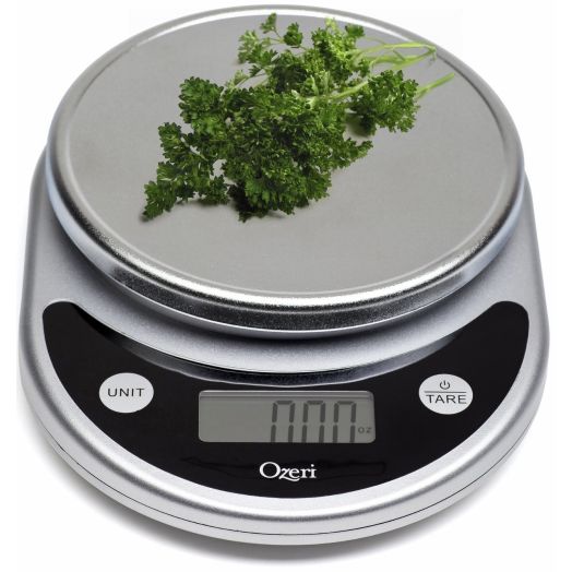 Ozeri Pronto Digital Multifunction Kitchen and Food Scale, Elegant Black