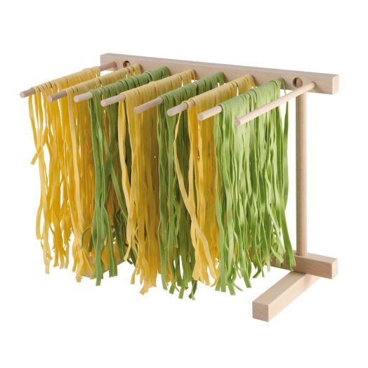 Eppicotispai Natural Beechwood Collapsable Pasta Drying Rack