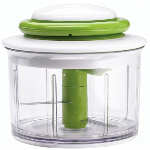 Chef'n Veggie Chop Hand-Powered Food Chopper, Arugula