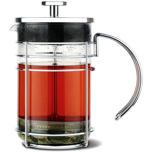 GROSCHE MADRID Premium French Press Coffee and Tea Maker with High Quality German-Made Glass Beaker, 1 liter, 34 fl. Oz, 8 cup capacity