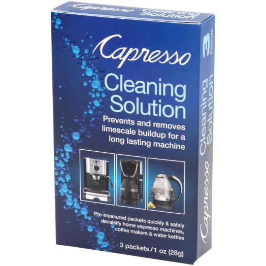Capresso 640.13 Cleaning Solution 3 packets 1 oz (28g)