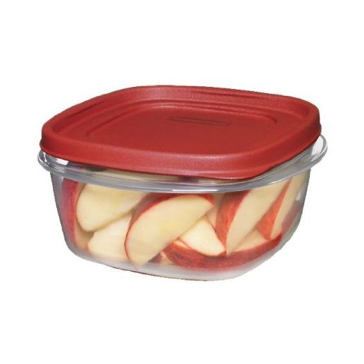 Rubbermaid Easy Find Lid Square 5-Cup Food Storage Container (Pack of 3)