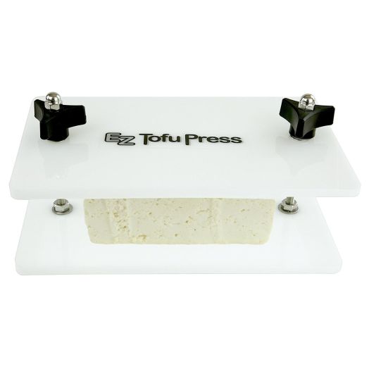 EZ Tofu Press - Removes Water from Tofu for Better Flavor and Texture. Comes With Bonus Nasoya Tofu Coupons.