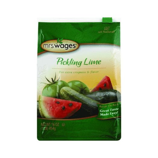 Mrs. Wages Pickling Lime (1-Pound Resealable Bag)