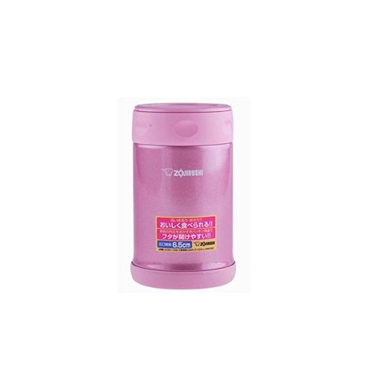 Zojirushi SW-EAE50PS Stainless Steel Food Jar 17-Ounce/0.5-Liter Shiny Pink