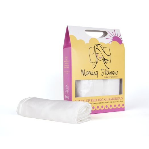 Morning Glamour 2-Pack Signature Box Pillowcases, Ivory