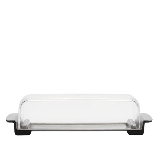 OXO Good Grips Butter Dish, Stainless Steel/Clear