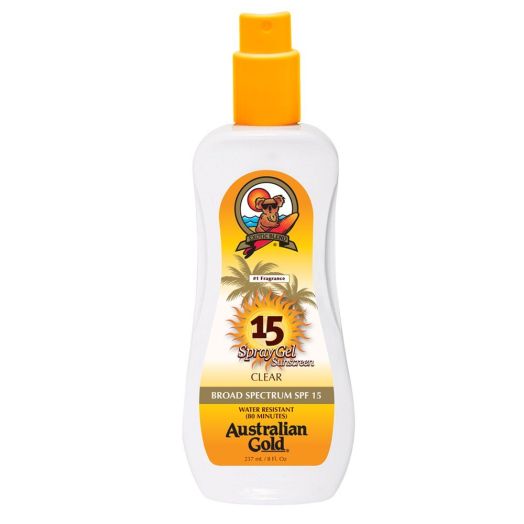 Australian Gold SPF 15 Spray Gel, 8 Ounce