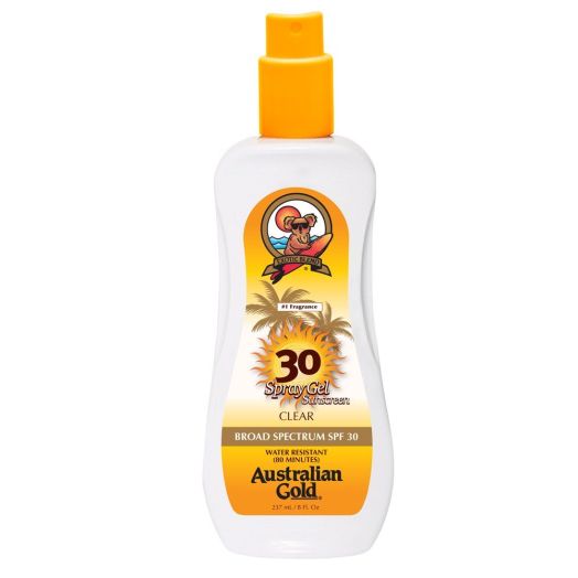 Australian Gold SPF 30+ Spray Gel, 8 Ounce