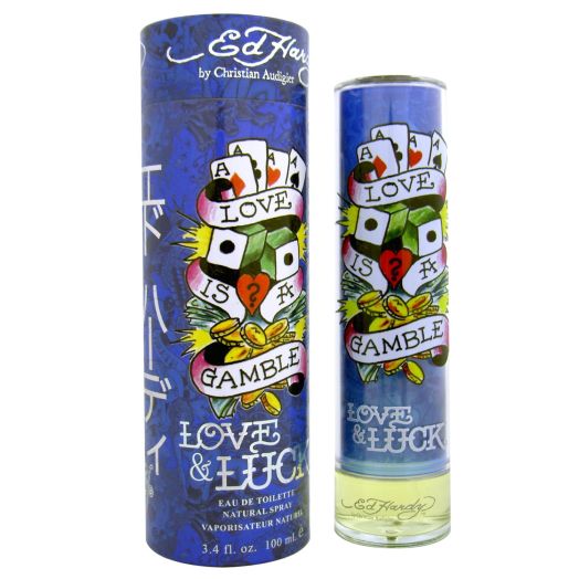 Ed Hardy Love and Luck for Men 3.4 oz 100 ml EDT Spray
