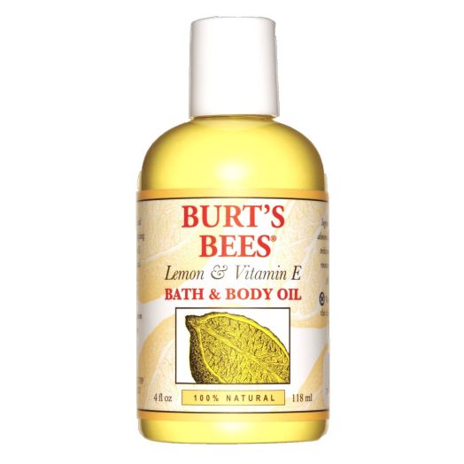 Burt's Bees: Lemon and Vitamin E Bath and Body Oil, 4 oz