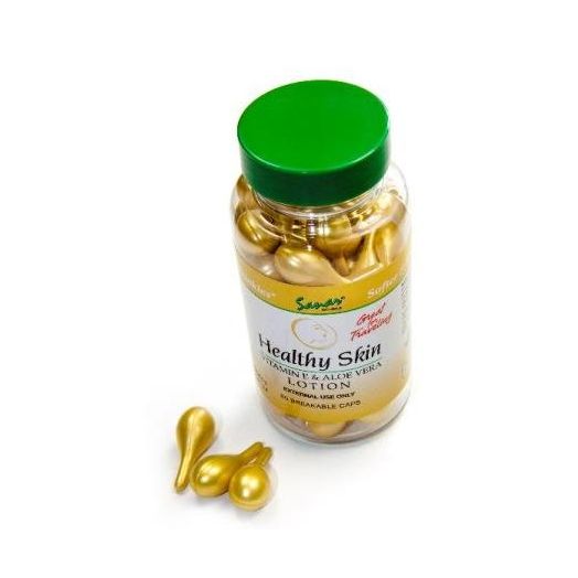 Healthy Skin Vitamin E and Aloe Vera 60 Breakable Caps
