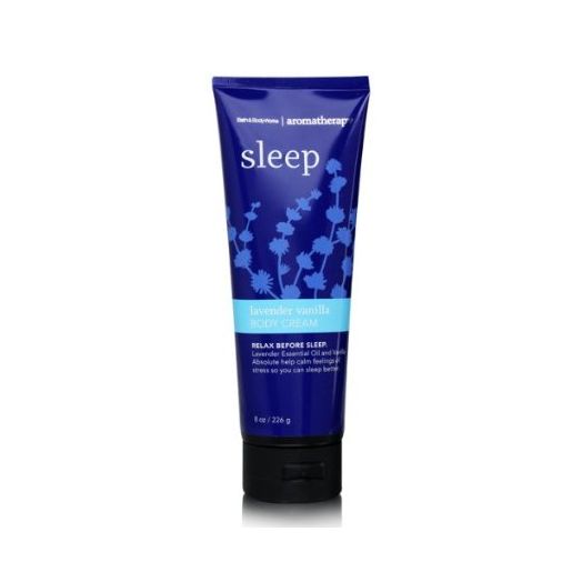 Bath Body Works Aromatherapy Sleep Lavender Vanilla 8.0 oz Body Cream