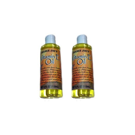 Pack of 2 Trader Joe's Vitamin Oil E 4oz each