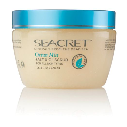 Seacret Salt and Oil Scrub Ocean Mist 14.1 oz - 400gr
