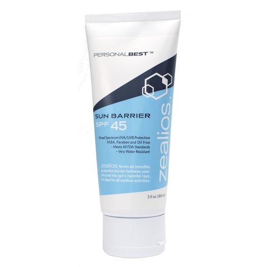 Zealios Sun Barrier SPF 45 Performance Sunscreen
