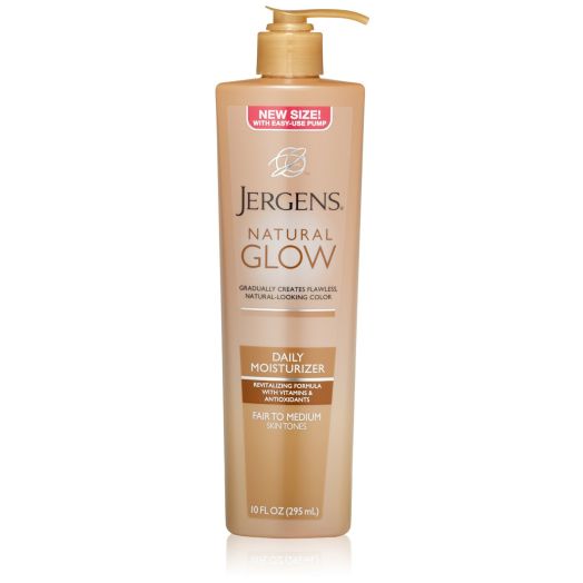 Jergens Natural Glow Daily Moisturizer, Fair to Medium, 10 Ounce