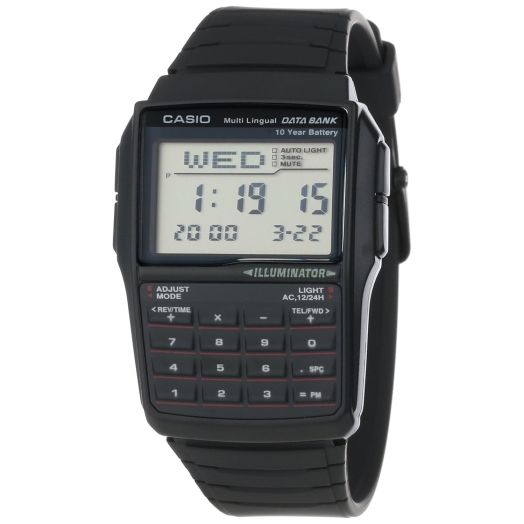 Casio Men's DBC32-1A Data Bank Watch
