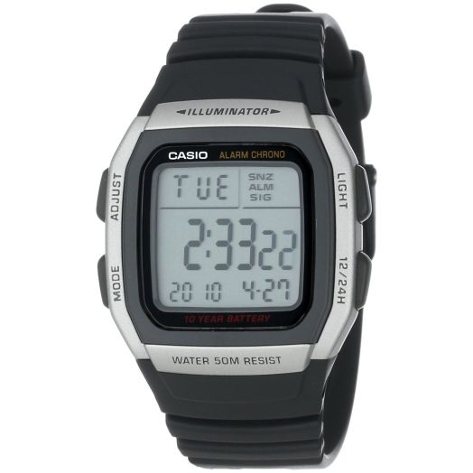 Casio Men's Alarm Chronograph Digital Sport Watch #W96H-1AV