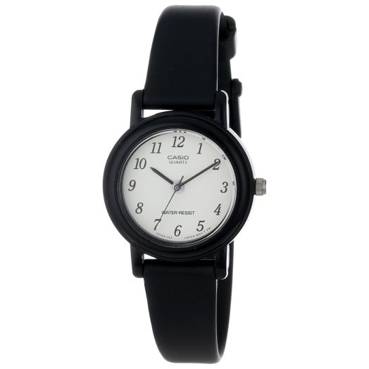 Casio Women's LQ139B-1B Classic Round Analog Watch