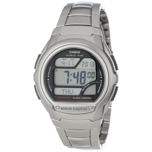 Casio Men's WV58DA-1AV "Waveceptor"  Atomic Sport Watch