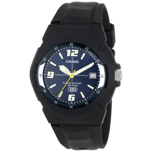 CASIO Men's MW600F-2AV Sport Watch with Black Band