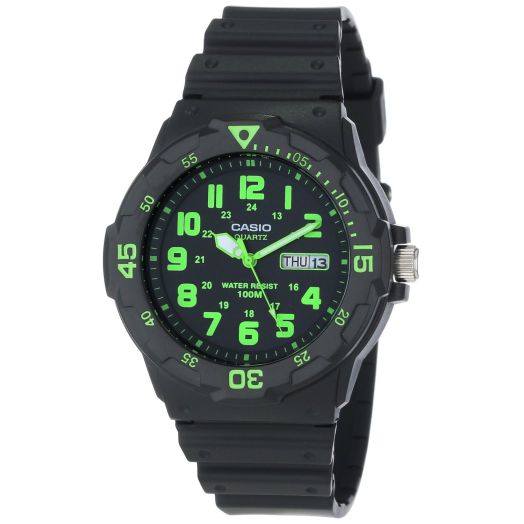 Casio Men's MRW200H-3BV "Neo-Display"  Sport Watch with Black Band