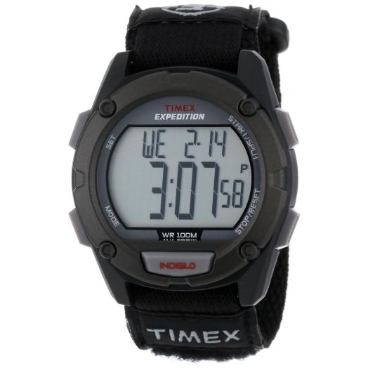 Timex Men's T499499J "Expedition"  Resin Digital Watch with Black Nylon Band