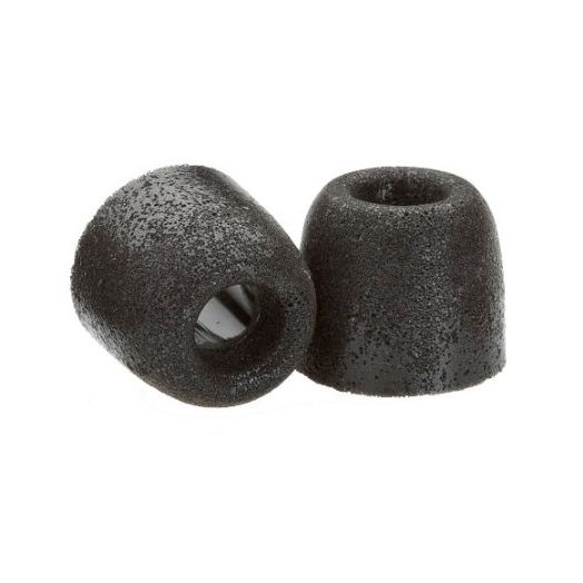 Comply T-400 Isolation Earphone Tips (Black, 3 Pairs, Medium)