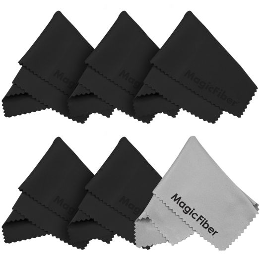 (6 Pack) The Amazing MagicFiber - Premium Microfiber Cleaning Cloths - For Screens, Lenses, Glasses, iPad, Galaxy Tab, Sony, Nexus, Chromo, Surface T