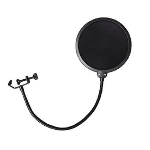 Dragonpad pop filter Studio Microphone Mic Wind Screen Pop Filter Swivel Mount 360 Flexible Gooseneck Holder