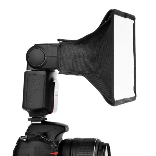 NEEWER 6" x8" Softbox / 20x15cm Dome Light Translucent Soft Flash Box Portable For Flash, Speedlight, NEEWER TT520 TT560 TT660, Nikon SB-900 AF, SB-