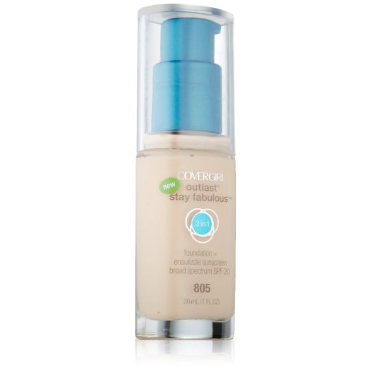 Covergirl Outlast Stay Fabulous 3-in-1 Foundation, Ivory 805